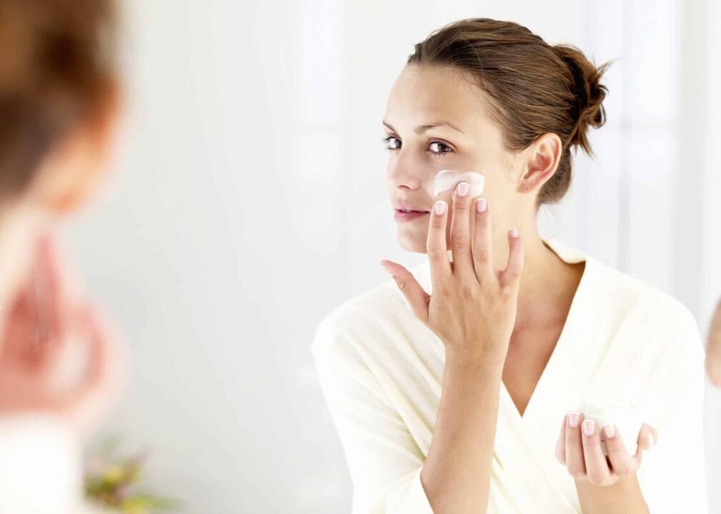 Skin care for wrinkle prevention