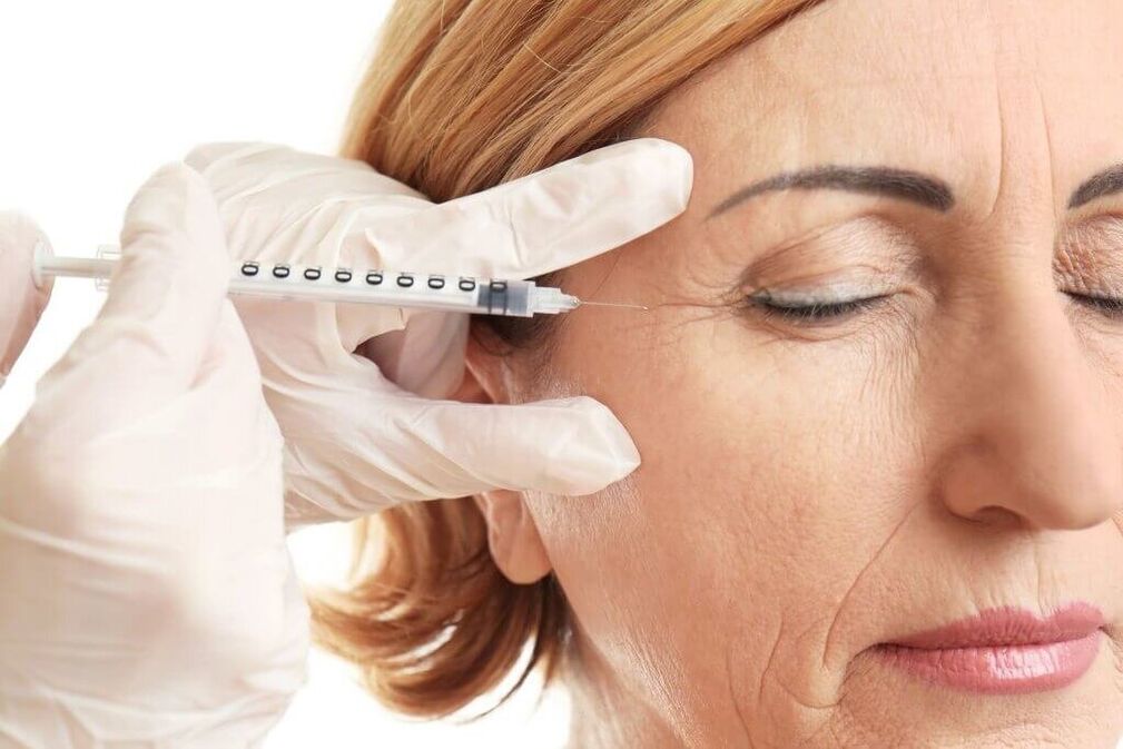 Facial injection rejuvenation